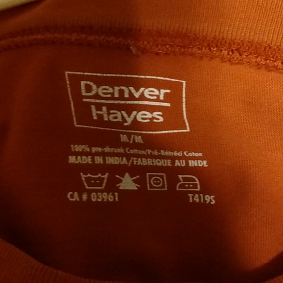 Men's Denver Hayes t-shirt size M - Picture 2 of 2